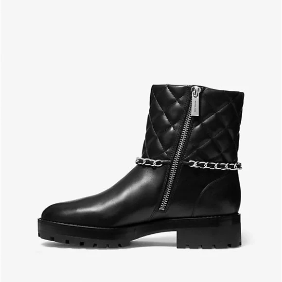 NWOT Michael Kors Elsa Mid Booties Boots - Picture 2 of 14